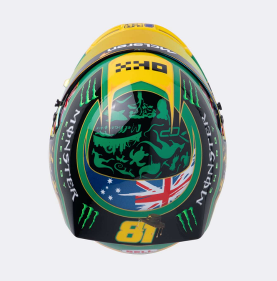 Oscar Piastri Special Edition 1:5 Australian GP Helmet