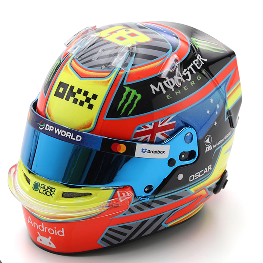 Oscar Piastri 2025 Mclaren Helmet