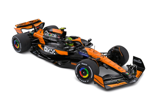 McLaren Lando Norris 1/43 MCL38 Miami GP 2024 w protector