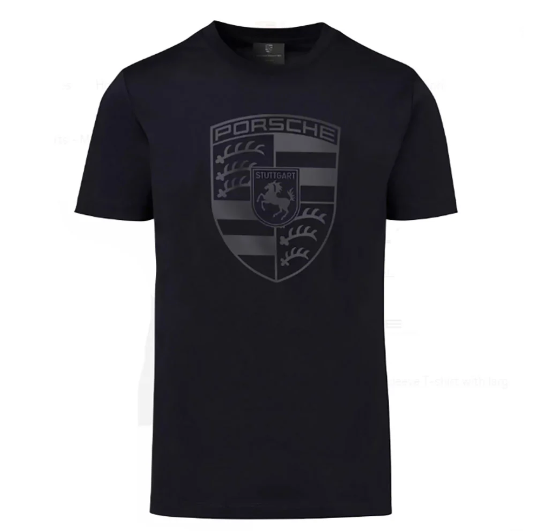 Porsche Crest Black Shirt
