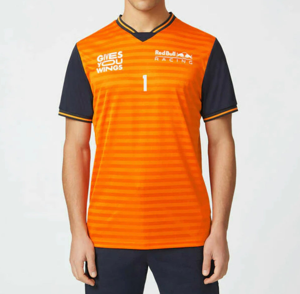 Red Bull Racing Max Verstappen Orange Shirt