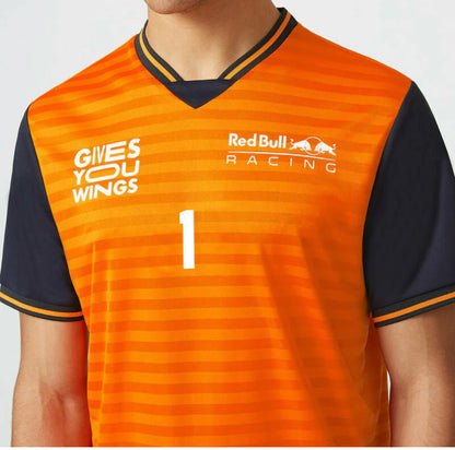 Red Bull Racing Max Verstappen Orange Shirt